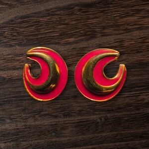 E004 ✨️ EARRINGS Vintage MONET